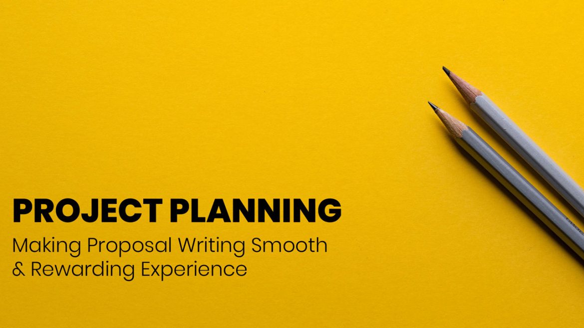 How to write project proposal using a project plan