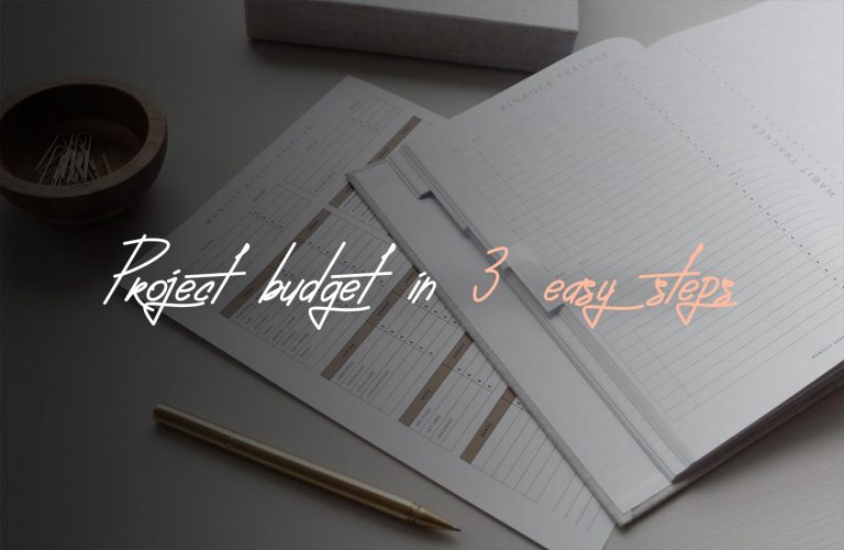 how to make project budget in 3 steps
