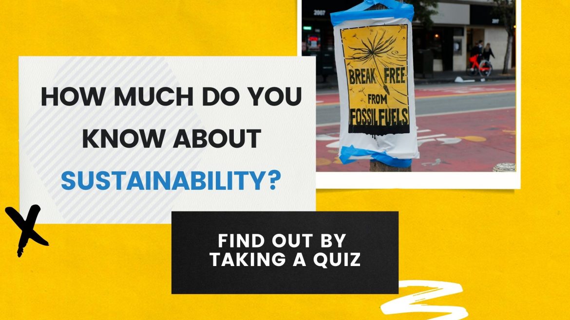 quiz about sustainability